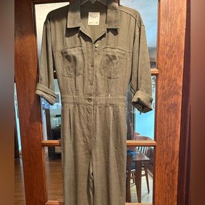 A&F Olive green jumpsuit